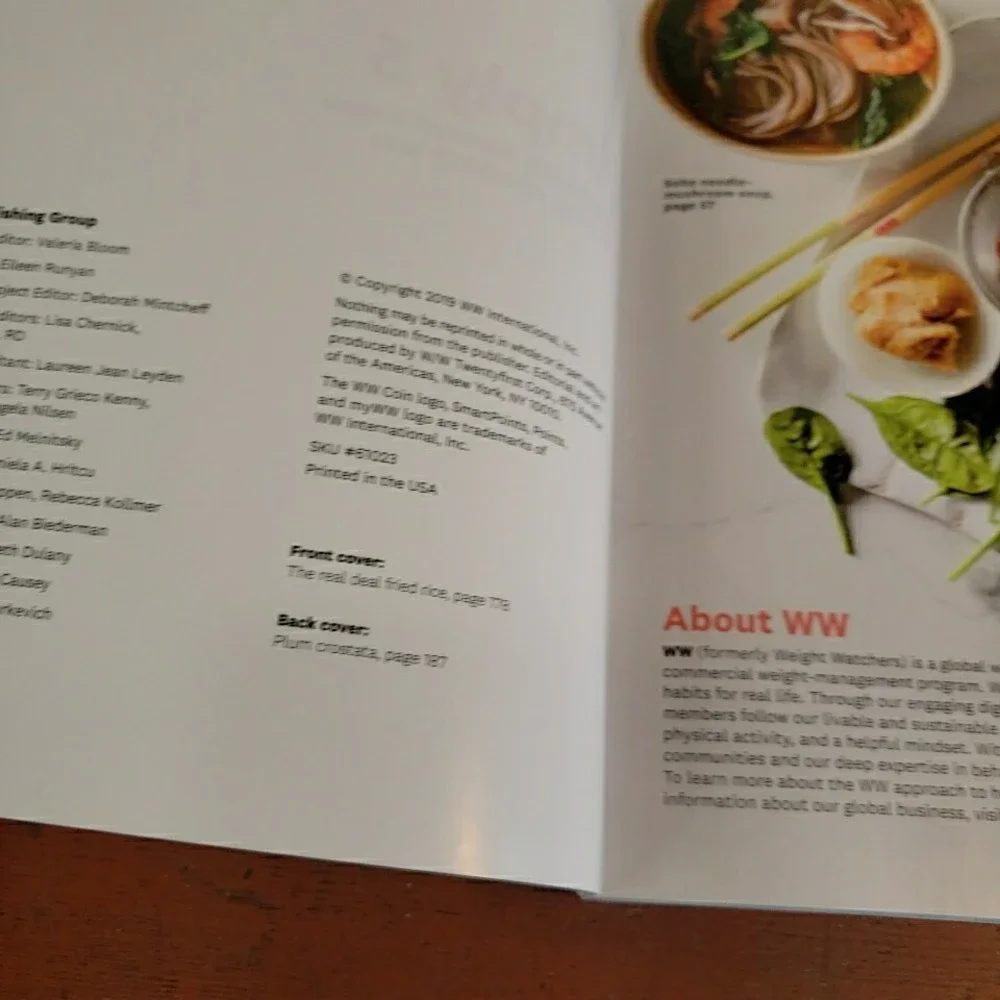 Weight Watchers‎ Healthy Kitchen SIMPLY 5 Cookbook - 125 Recipes 2019, SC